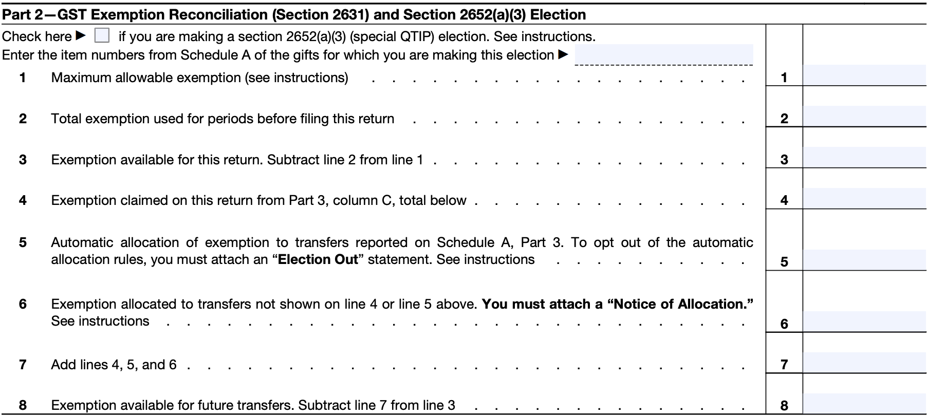 SmartAsset: How to Fill Out Form 709