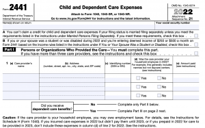 All About IRS Form 2441 - SmartAsset