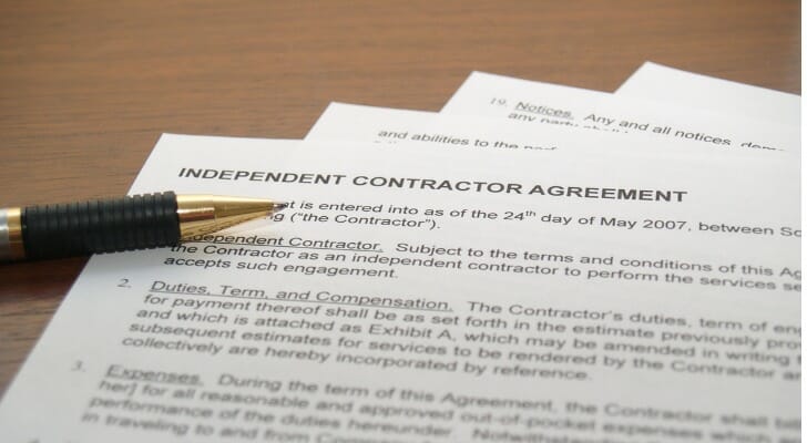 Independent Contractor Taxes