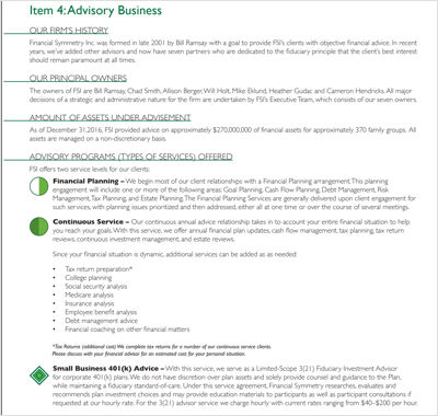 Form ADV | Financial Advisor Form - SmartAsset