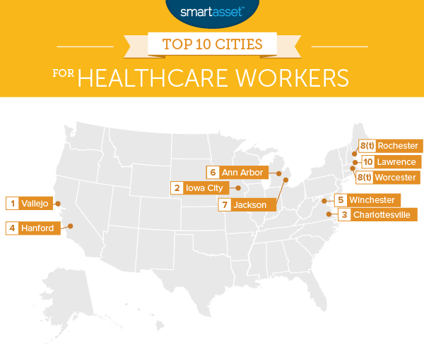 The Top Ten Cities for Healthcare Workers