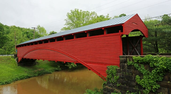 Barrackville Covered Bridge, West Virginia