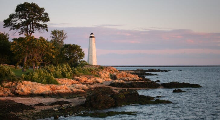 Five Mile Lighthouse in Connecticut