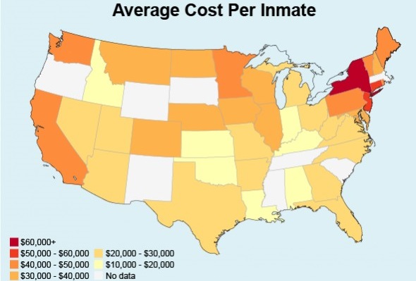 how much money per person do private prisons make
