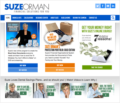 Suze Orman: Financial Expert Profile