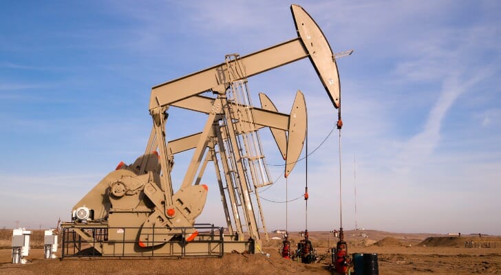 Pump jacks extracting oil from North Dakota