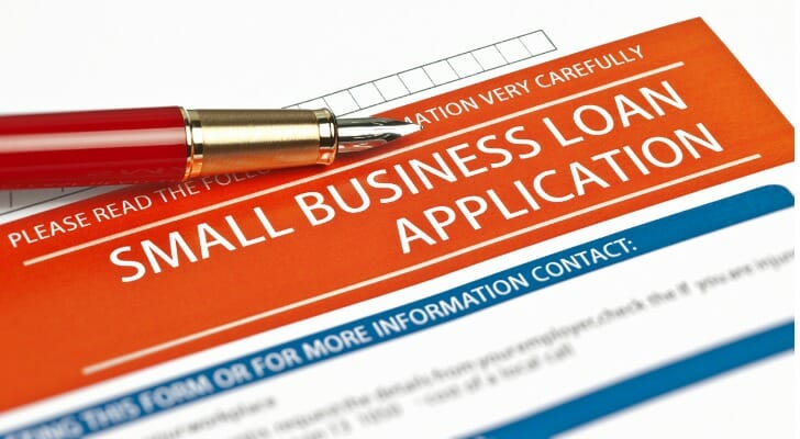 SBA loan application