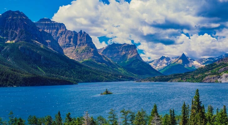 St. Mary Lake in Montana