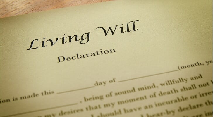 Living will documents