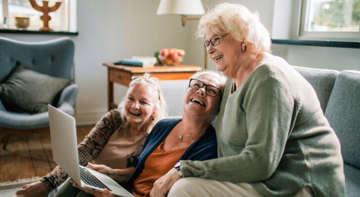 Three retired widows