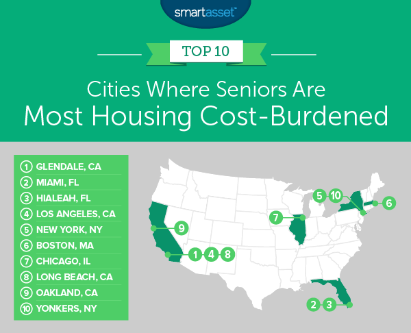 Where Seniors Are Most Housing Cost-Burdened - SmartAsset