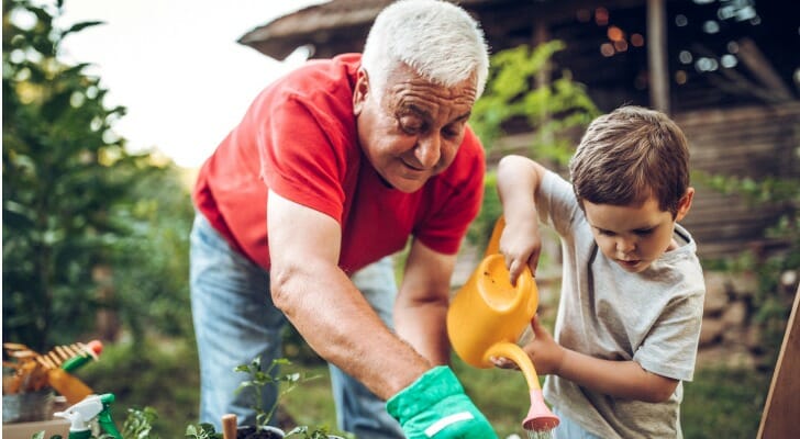 blijf bezig met familie om te helpen met pensioen depressie.