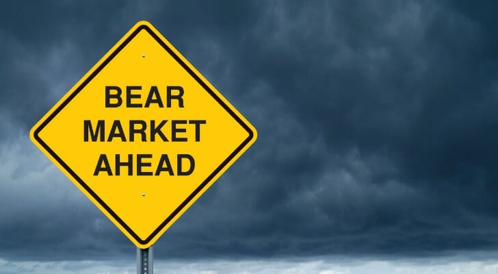 Segno "BEAR MARKET AHEAD"