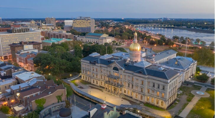 how far is trenton new jersey from new york city