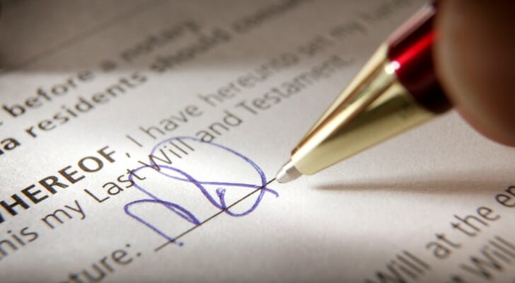 Signing estate planning documents