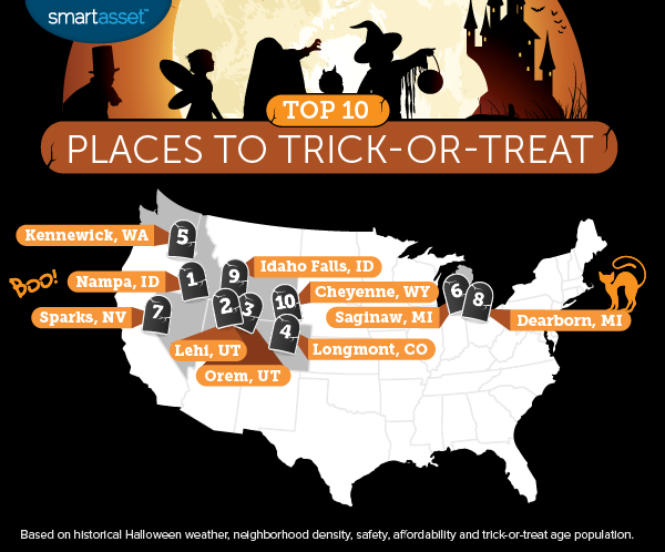 The Top 10 Best Places to Trick-or-Treat