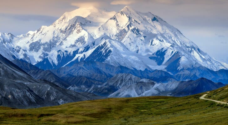 Mount McKinley in Alaska