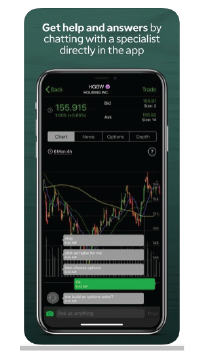 sifference between mobile trading apps