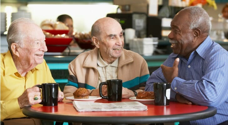 Three male residents of a CCRC