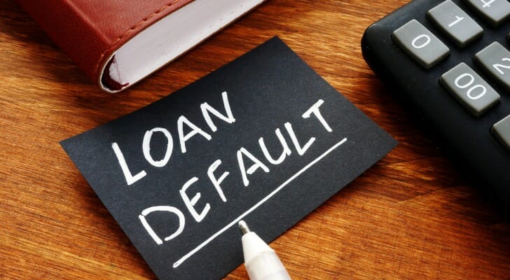 "Loan Default" in writing