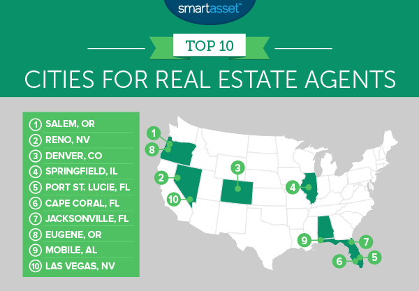 The Best Cities for Real Estate Agents - 2016 Edition