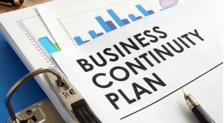 A business continuity plan