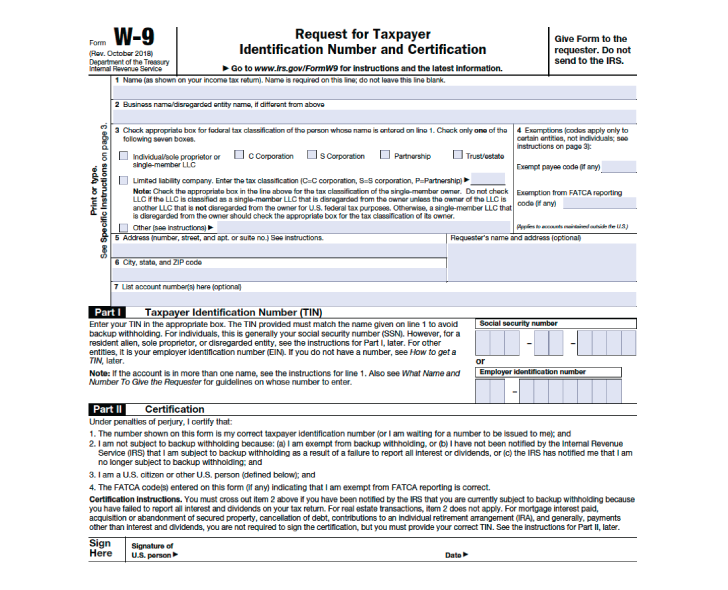 W-9 Form: What Is It, and How Do You Fill It Out?