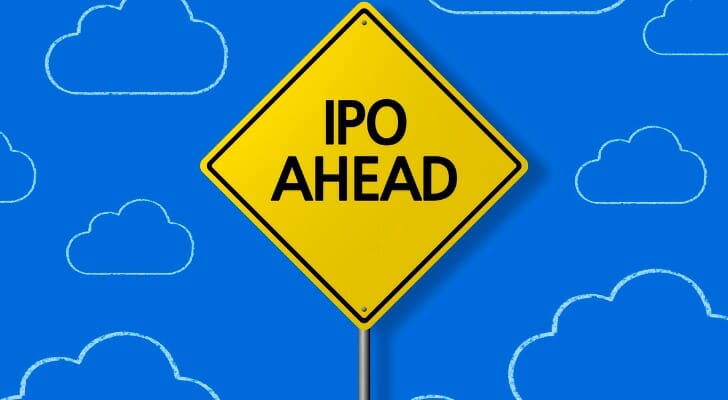 Sign that says, "IPO Ahead"