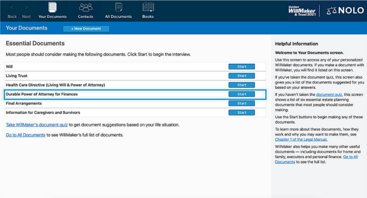 Quicken Willmaker＆Trust Review