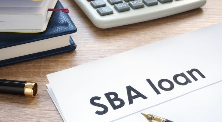 SBA loan application form