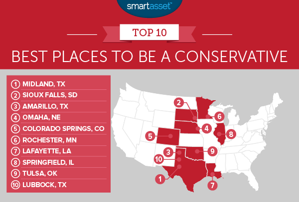 The Best Places to be a Liberal or Conservative - SmartAsset