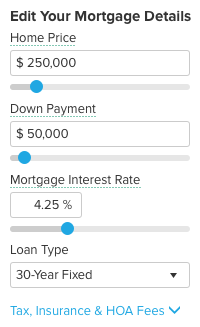 how much is a down payment for a house