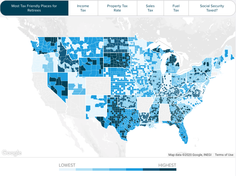 Nevada Retirement Tax Friendliness Smartasset